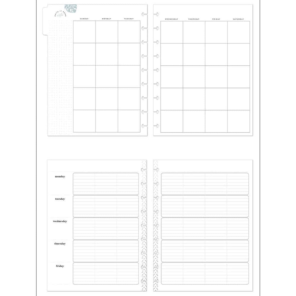 Happy Planner Classic Endless Potential Extension Pack - Teacher 4-Months Undated