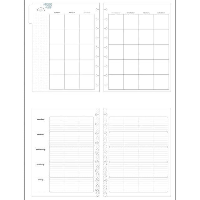 Happy Planner Classic Endless Potential Extension Pack - Teacher 4-Months Undated