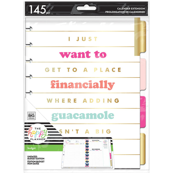 The Happy Planner Undated Budget Classic Planner