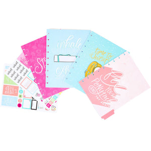 Happy Planner Classic Strength is Beauty Fitness Extension Pack  - Undated 4-Months