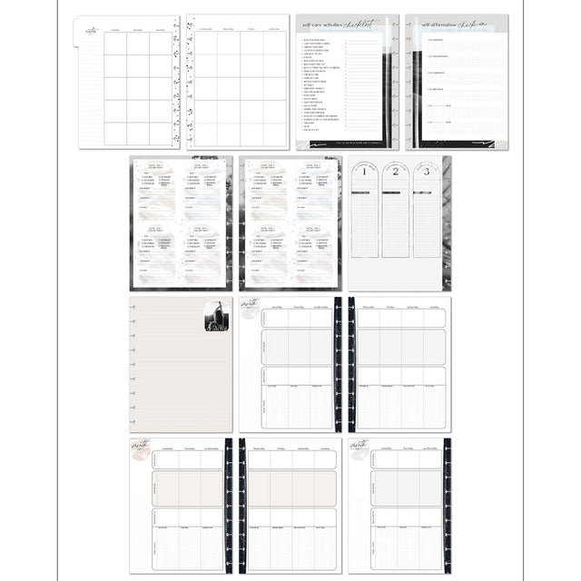 Happy Planner Still Life Wellness Classic Extension Pack