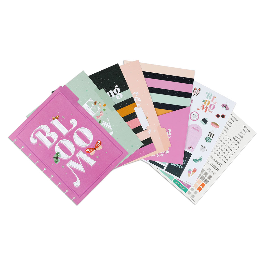 Happy Planner Classic Life's a Party Dashboard Extension Pack - Undated 4-Months
