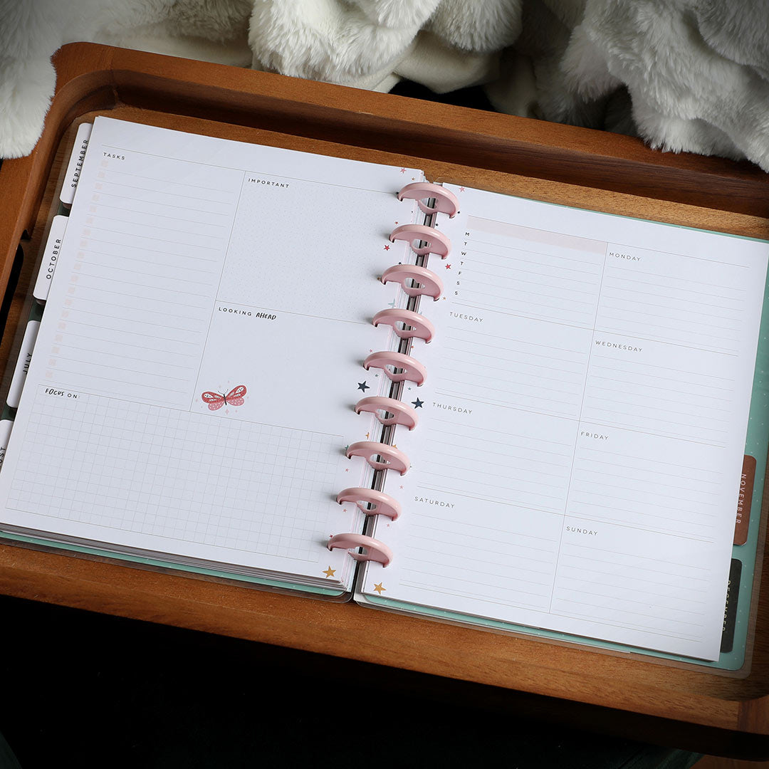 Happy Planner Classic Life's a Party Dashboard Extension Pack