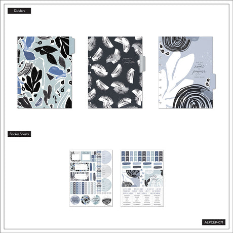 Happy Planner Classic Funky Abstracts Daily Extension Pack