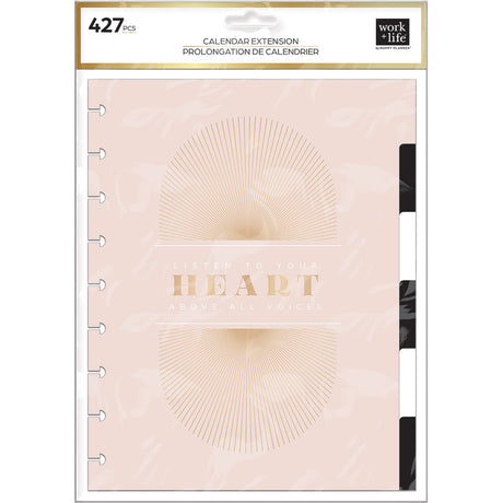 Happy Planner Classic Work Life Modernist Professional Vertical Extension Pack