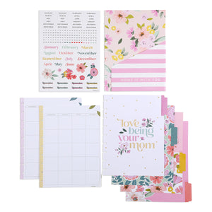Happy Planner Fresh Bouquet CLASSIC DASHBOARD Extension Pack stickers