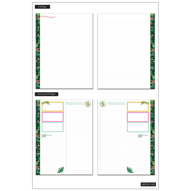 Happy Planner Classic Jungle Vibes Planner Companion