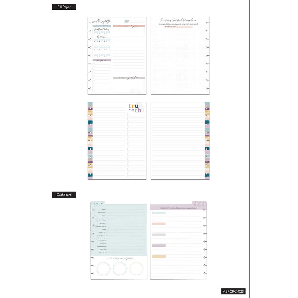 Happy Planner Classic Simple Faith Planner Companion