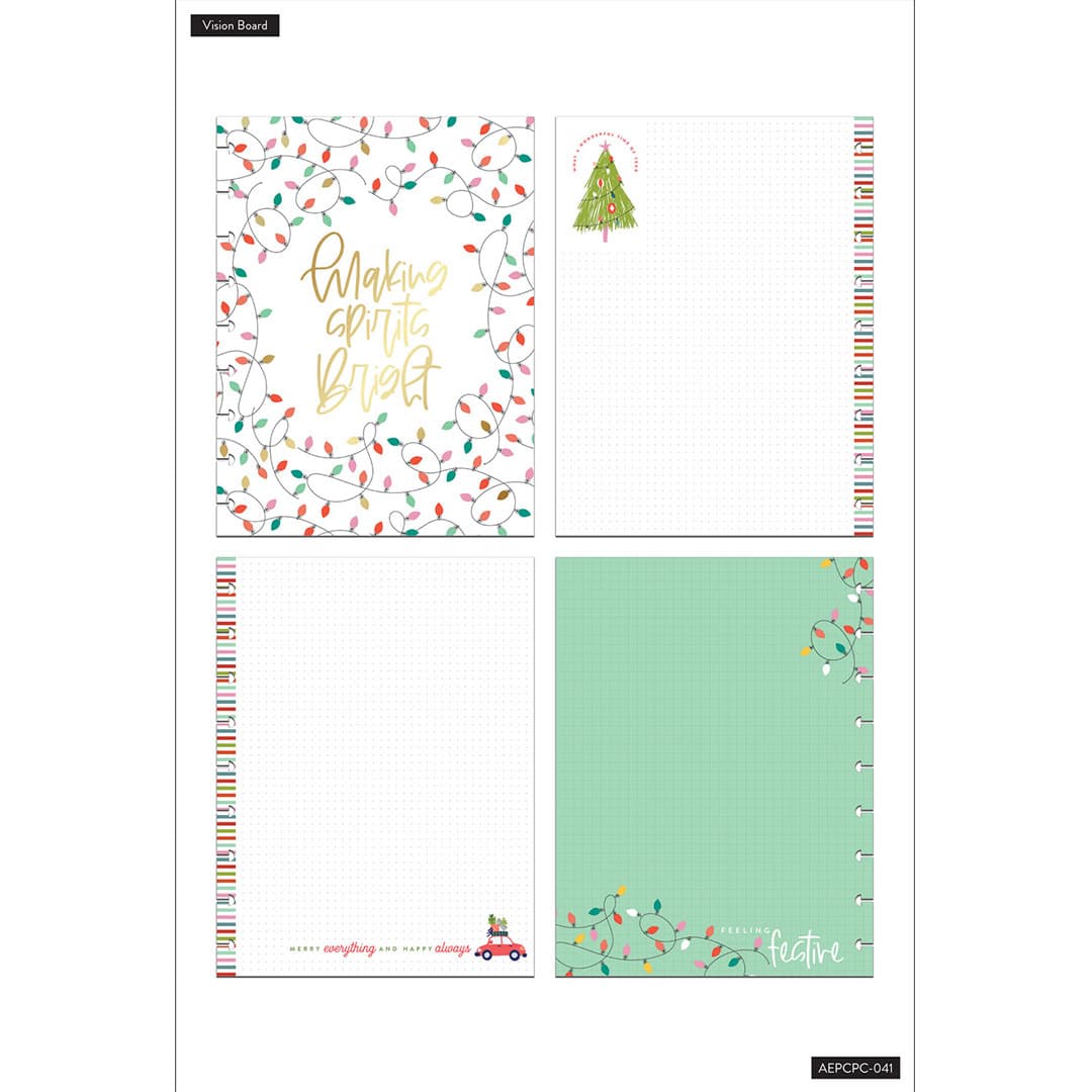 Happy Planner Christmas Classic Planner Companion