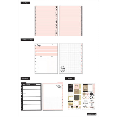 **IMPERFECT** Happy Planner Blushin' It Classic Planner Companion