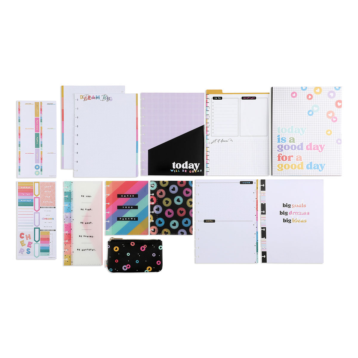 Happy Planner Happy Brights CLASSIC Planner Companion close up