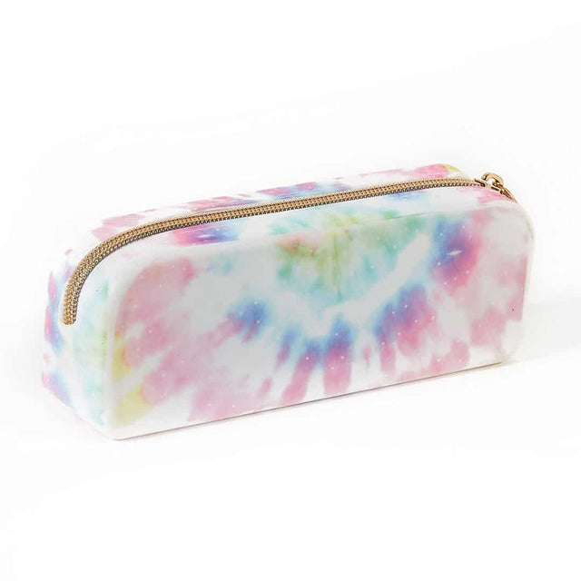 Happy Planner Pastel Tie-Dye Silicone Zip Pen Pouch