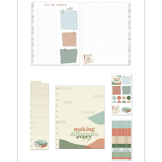 Happy Planner Big Peachy Homeschool Accessory Pack