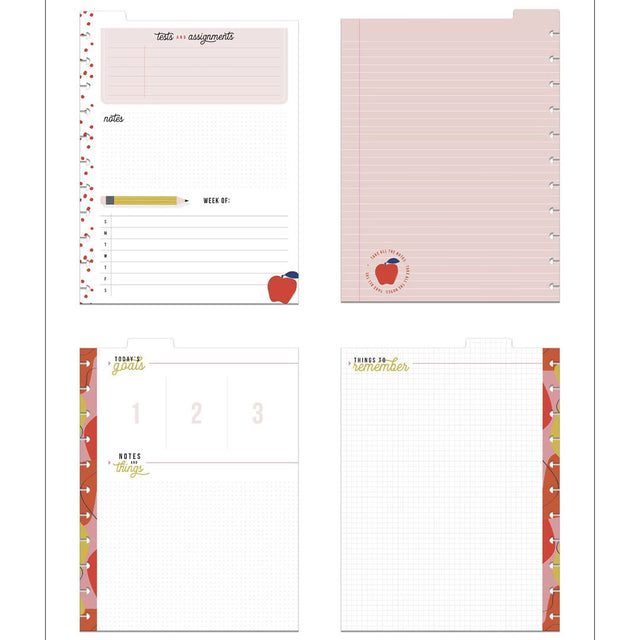 Happy Planner Big Fresh Start Dry Erase Dashboard