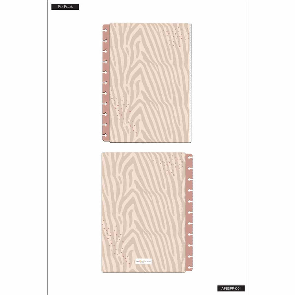 Happy Planner Neutral Big Snap In Pen Pouch