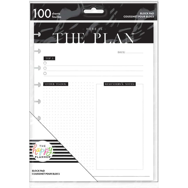 Happy Planner The Plan Classic Block Pad