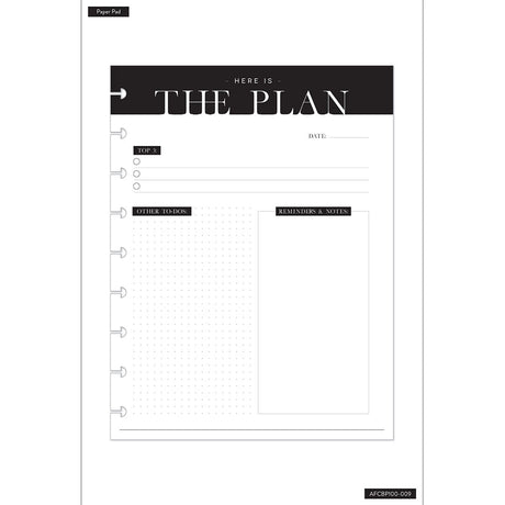 Happy Planner The Plan Classic Block Pad