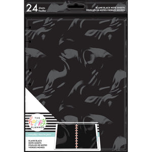 Happy Planner Black Pages Classic Filler Paper