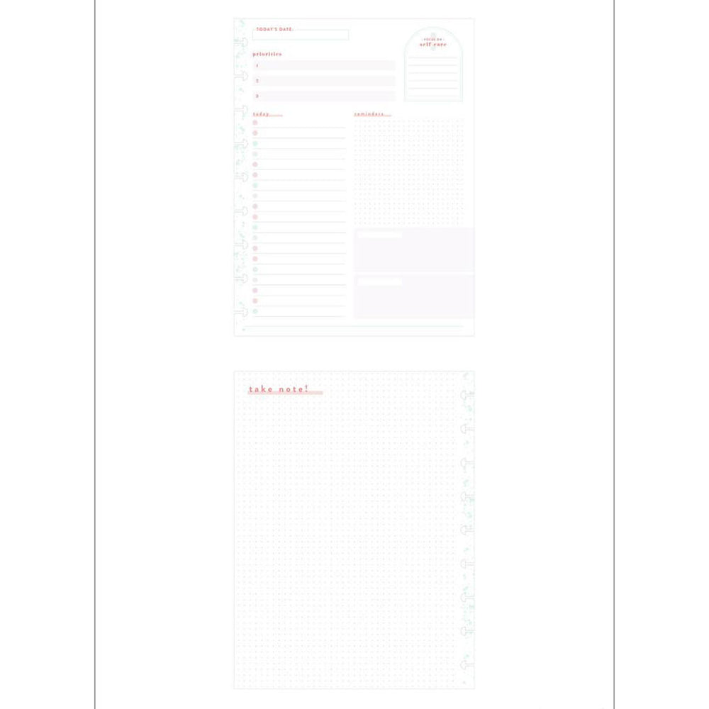 Happy Planner Classic Pastel Daily Fill Paper