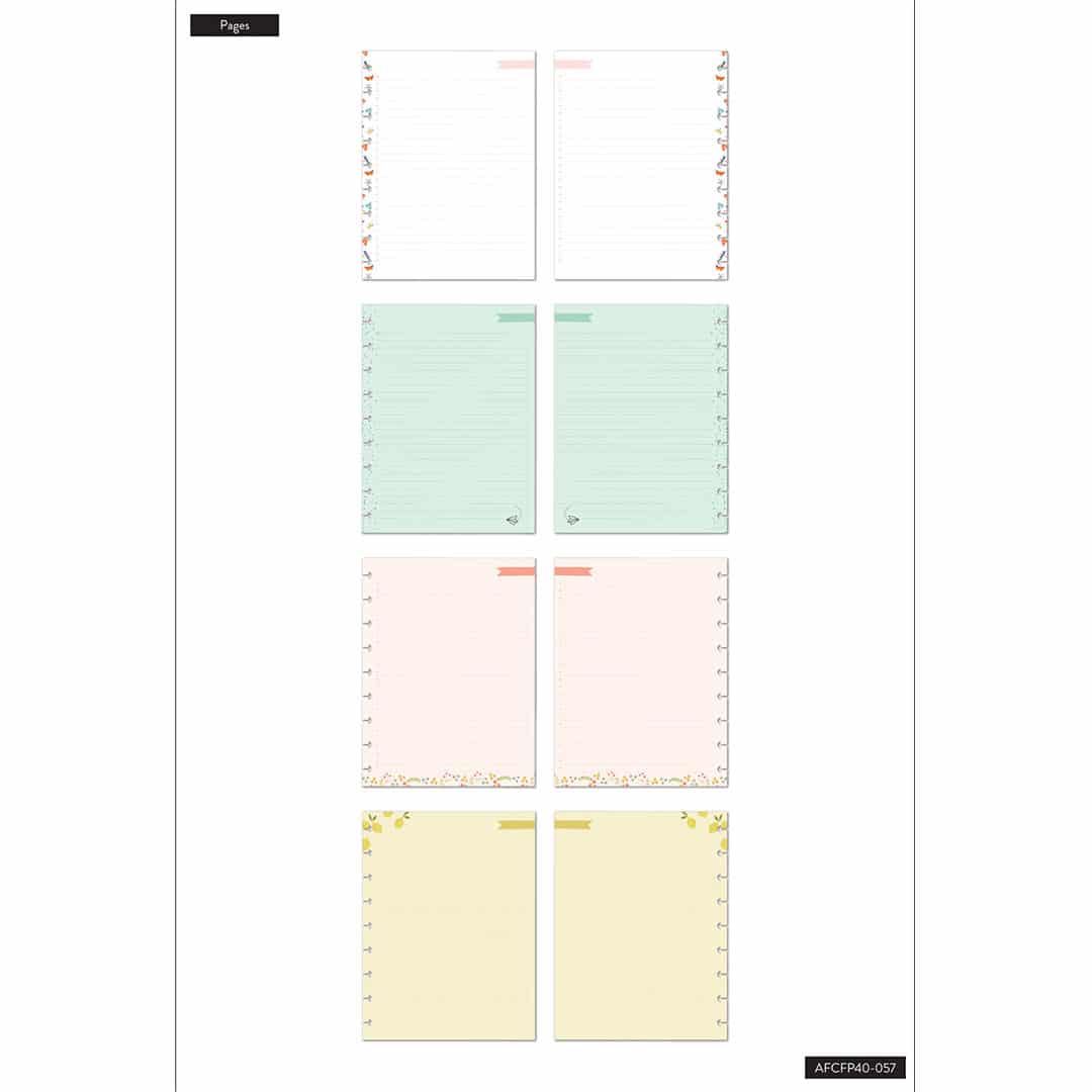 Happy Planner Life Is Sweet Classic Fill Paper - Checklist Lined