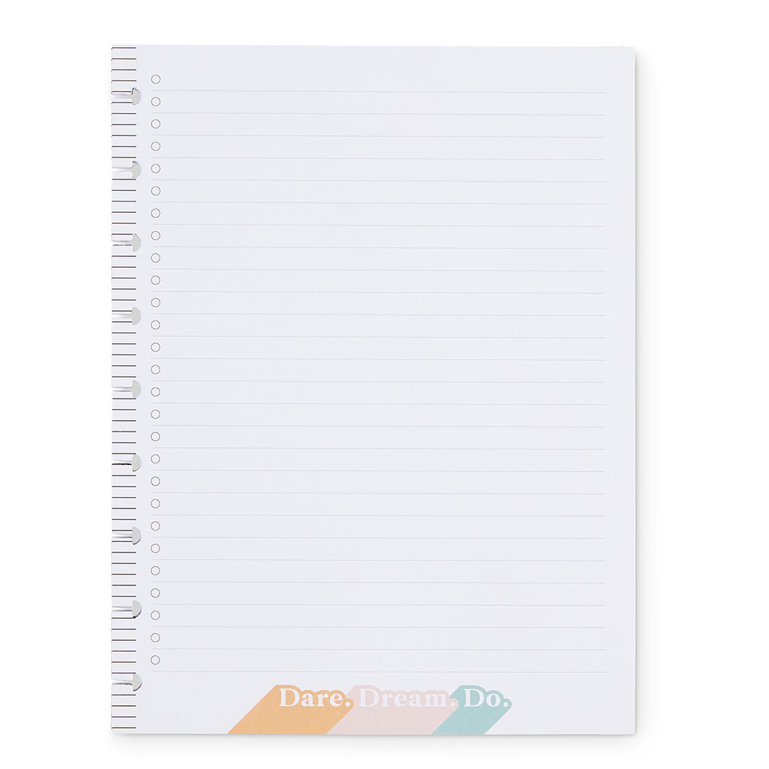 Happy Planner Everyday Checklist Classic Filler Paper - Checklist + Lined