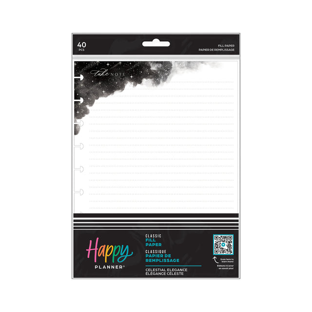 Happy Planner Celestial Elegance CLASSIC Fill Paper