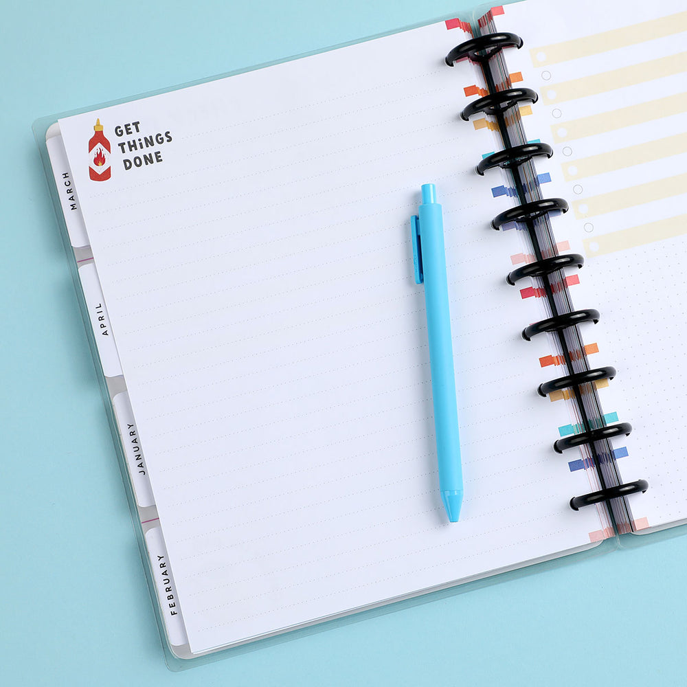 Happy Planner Fun Illustrations CLASSIC Fill Paper lined