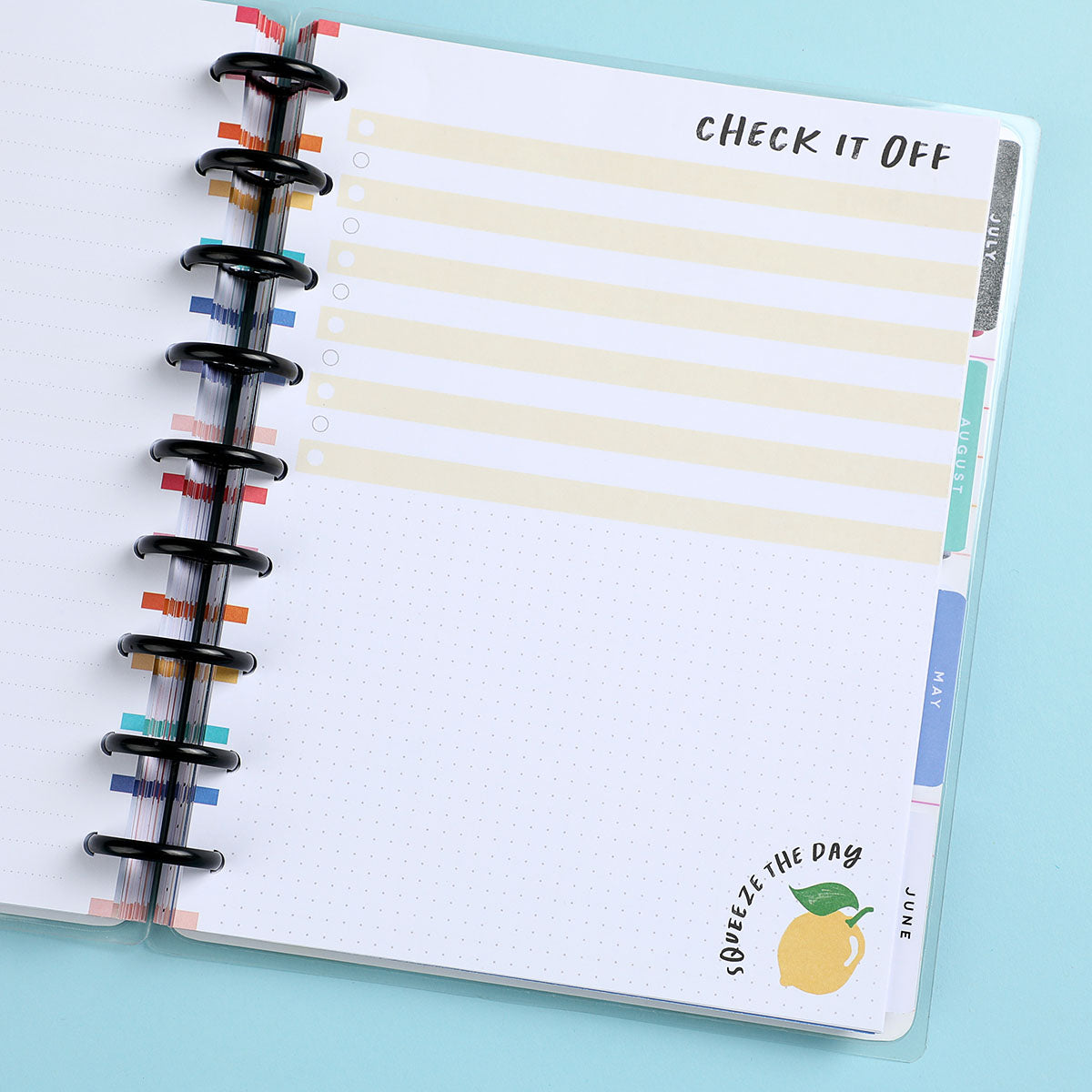 Happy Planner Fun Illustrations CLASSIC Fill Paper dot grid lined