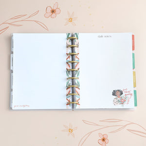 Happy Planner Beautiful & Brave CLASSIC Fill Paper - Spoonful of Faith flat lay