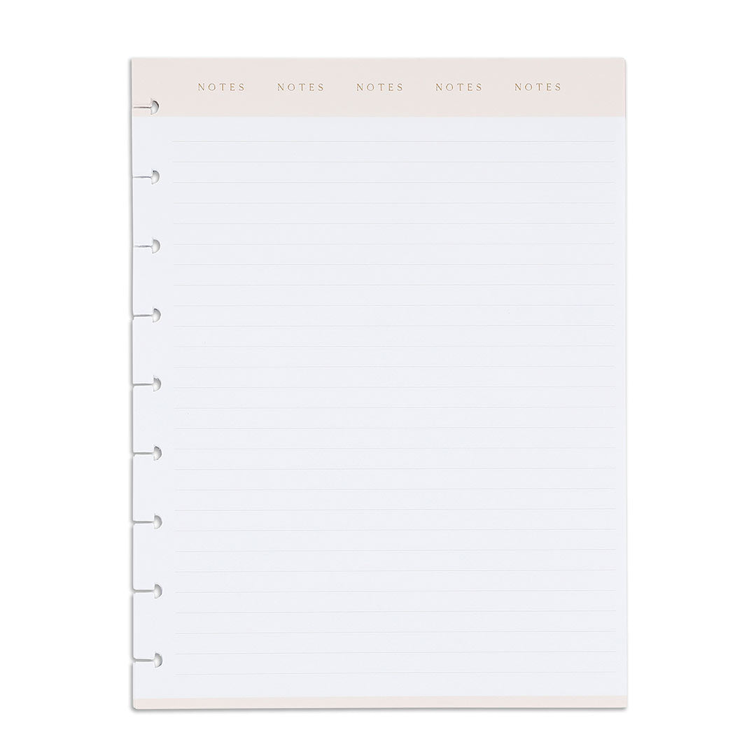 Happy Planner Classic Work Life Modernist Filler Paper - Lined