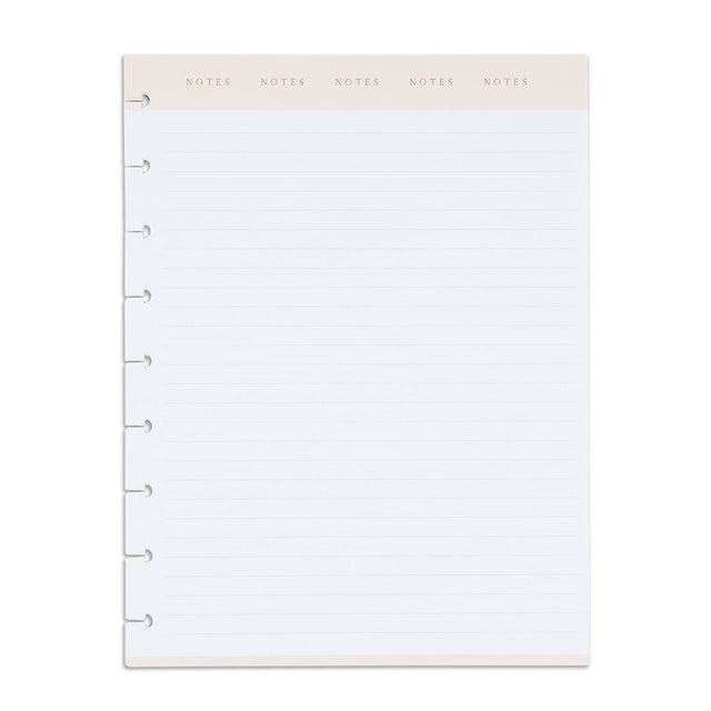 Happy Planner Classic Work Life Modernist Filler Paper - Lined