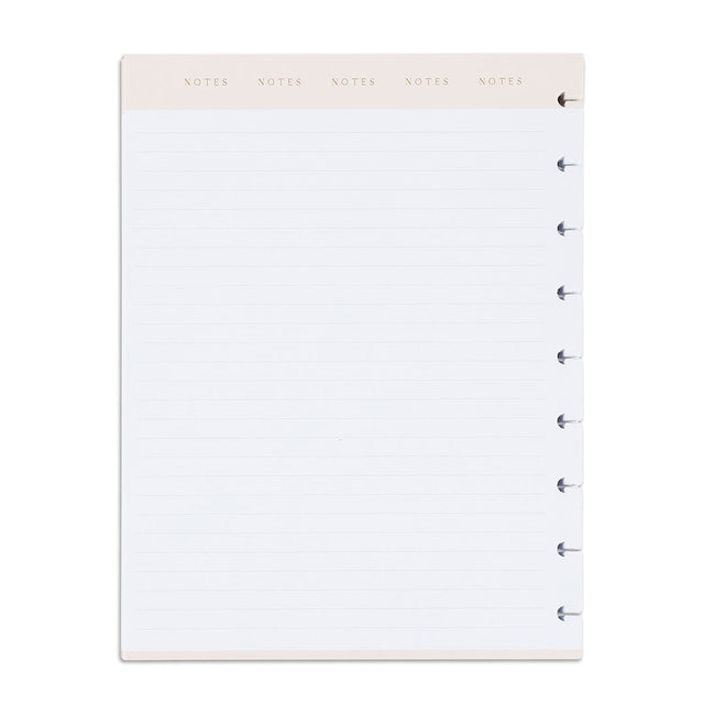 Happy Planner Classic Work Life Modernist Filler Paper - Lined