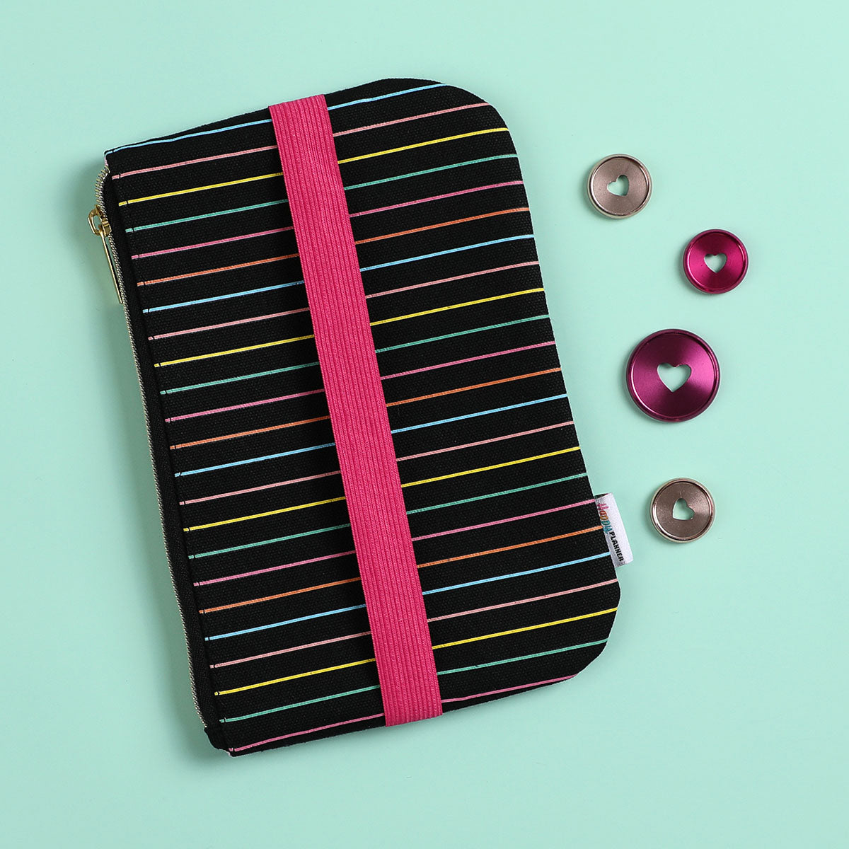 Happy Planner Spread Some Happy Elastic Pen Pouch back