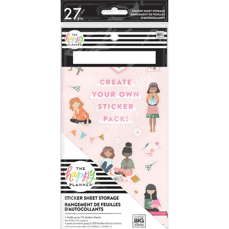 AO1SSS-001-Happy Planner--Happy Sticker Sheet Storage