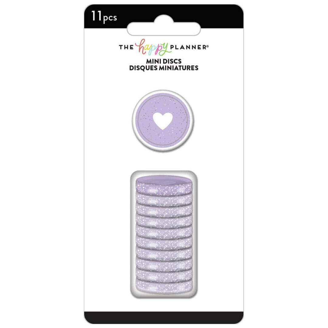 AP1GLD11-003-Happy Planner-Mini-Grape Glitter Discs