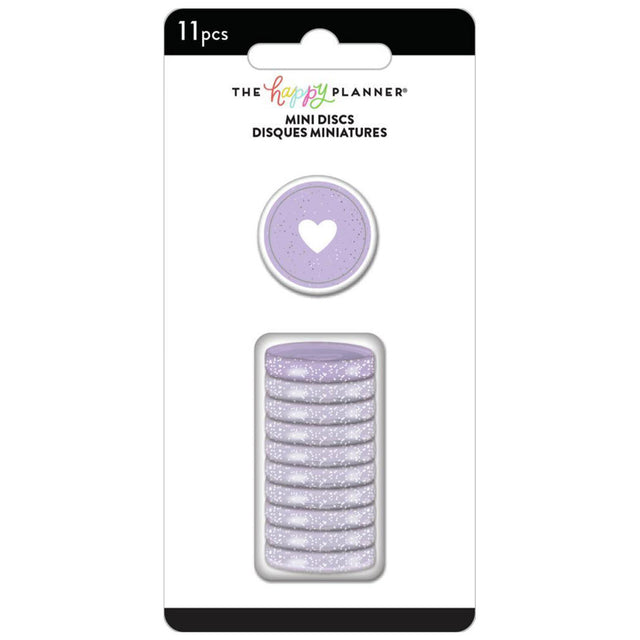 AP1GLD11-003-Happy Planner-Mini-Grape Glitter Discs