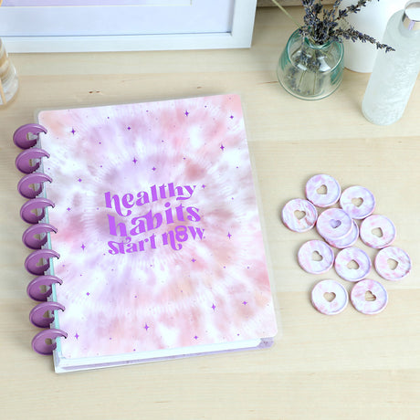 Happy Planner Tie Dye Medium Plastic Discs