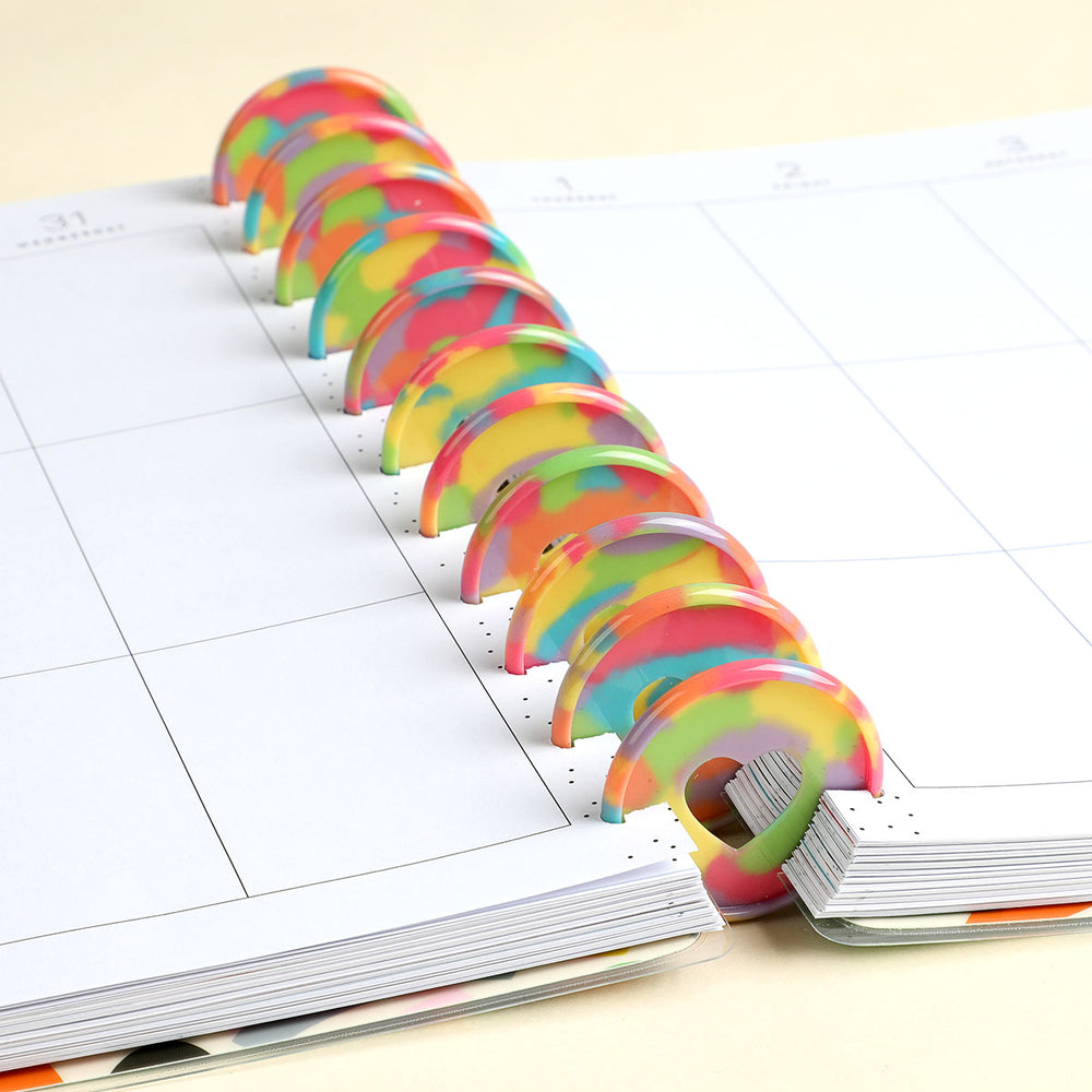 Happy Planner Sherbet Glossy Tortoise Shell Expander Disc | Me & My Big ...