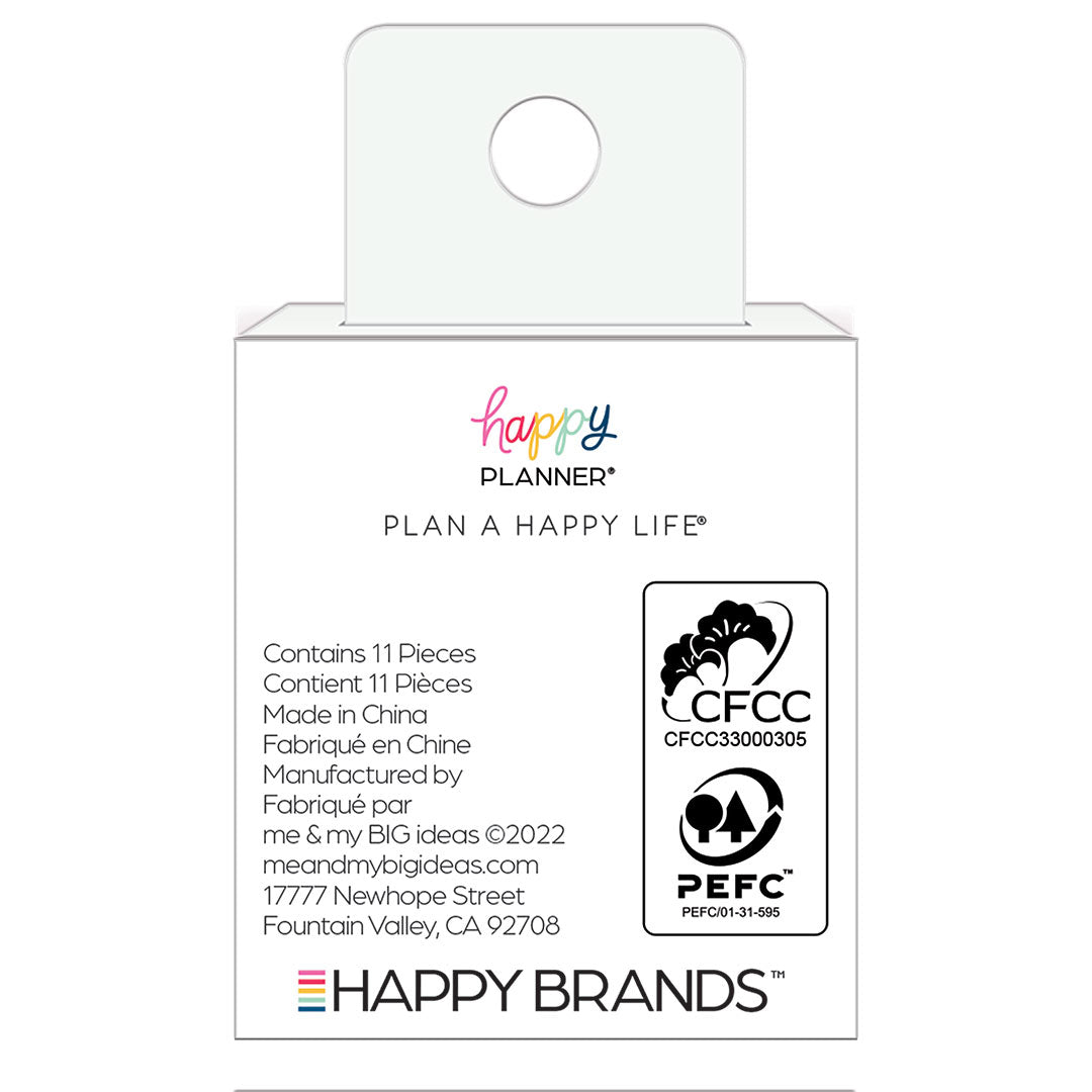 Happy planner metal rainbow on sale discs