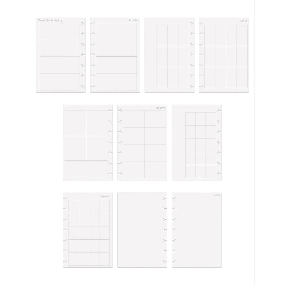 Happy Planner Mini Clear Sticker Planning Guide