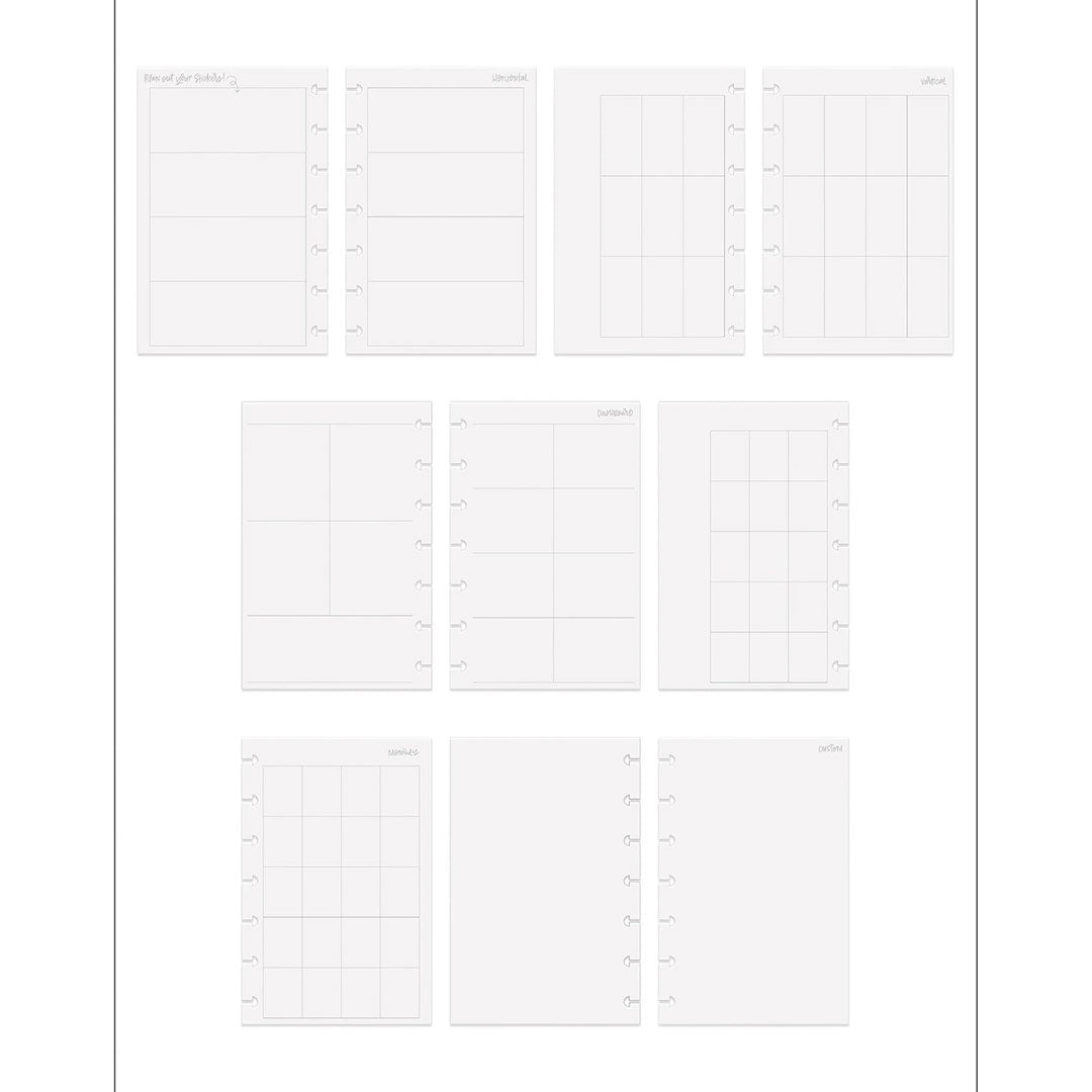 Happy Planner Mini Clear Sticker Planning Guide