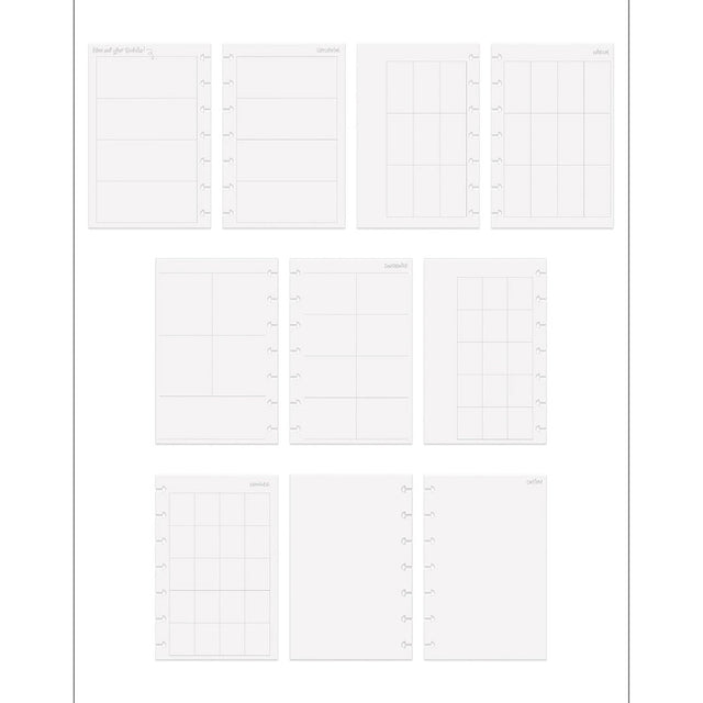 Happy Planner Mini Clear Sticker Planning Guide