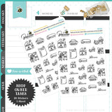 Shop Owner Planner Stickers