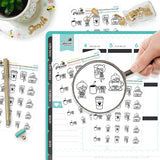 Coffee Planner Stickers