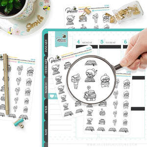 Reading Planner Stickers