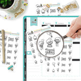 Happy Birthday Planner Stickers