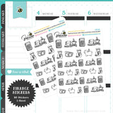 Finance Planner Stickers