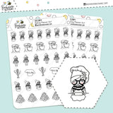 Baking Planner Girl Stickers