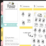 Baking Planner Girl Stickers