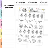 Wizard Planner Stickers